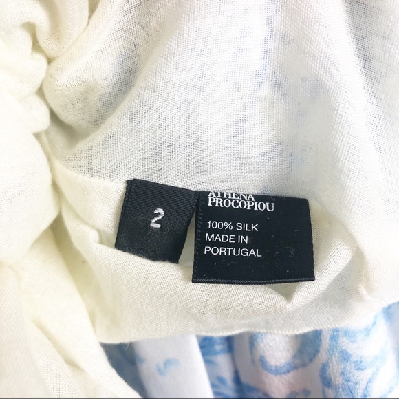Intermix NWT Athena Procopiou silk dress 2 - Picture 8 of 9